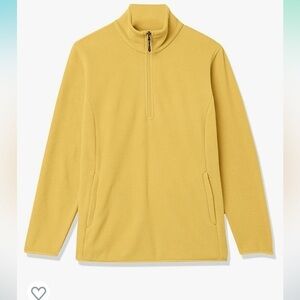 NWT Women's Classic-Fit Long-Sleeve Quarter-Zip Polar Fleece Pullover Jacket M